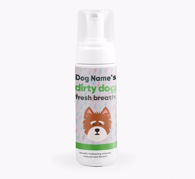 Dirty Dog: Personalised {breedFullName} Breath Freshener